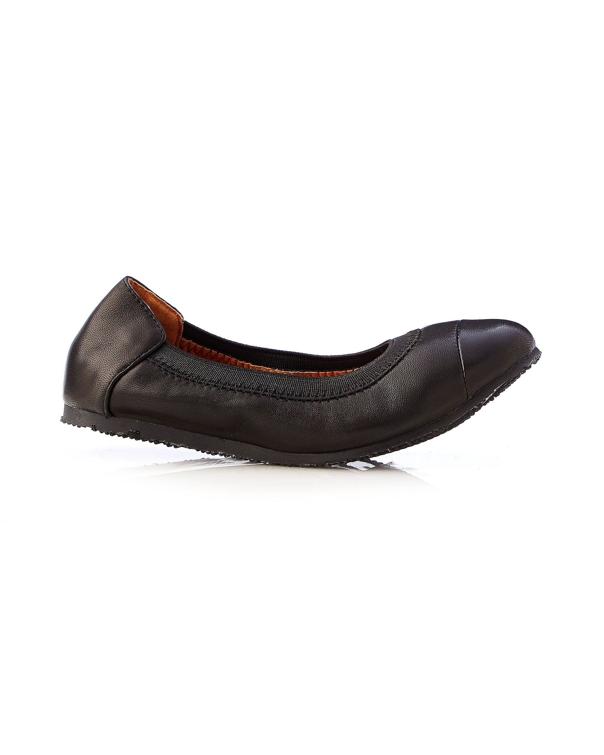 AVA GIRLS BALLET Black Leather