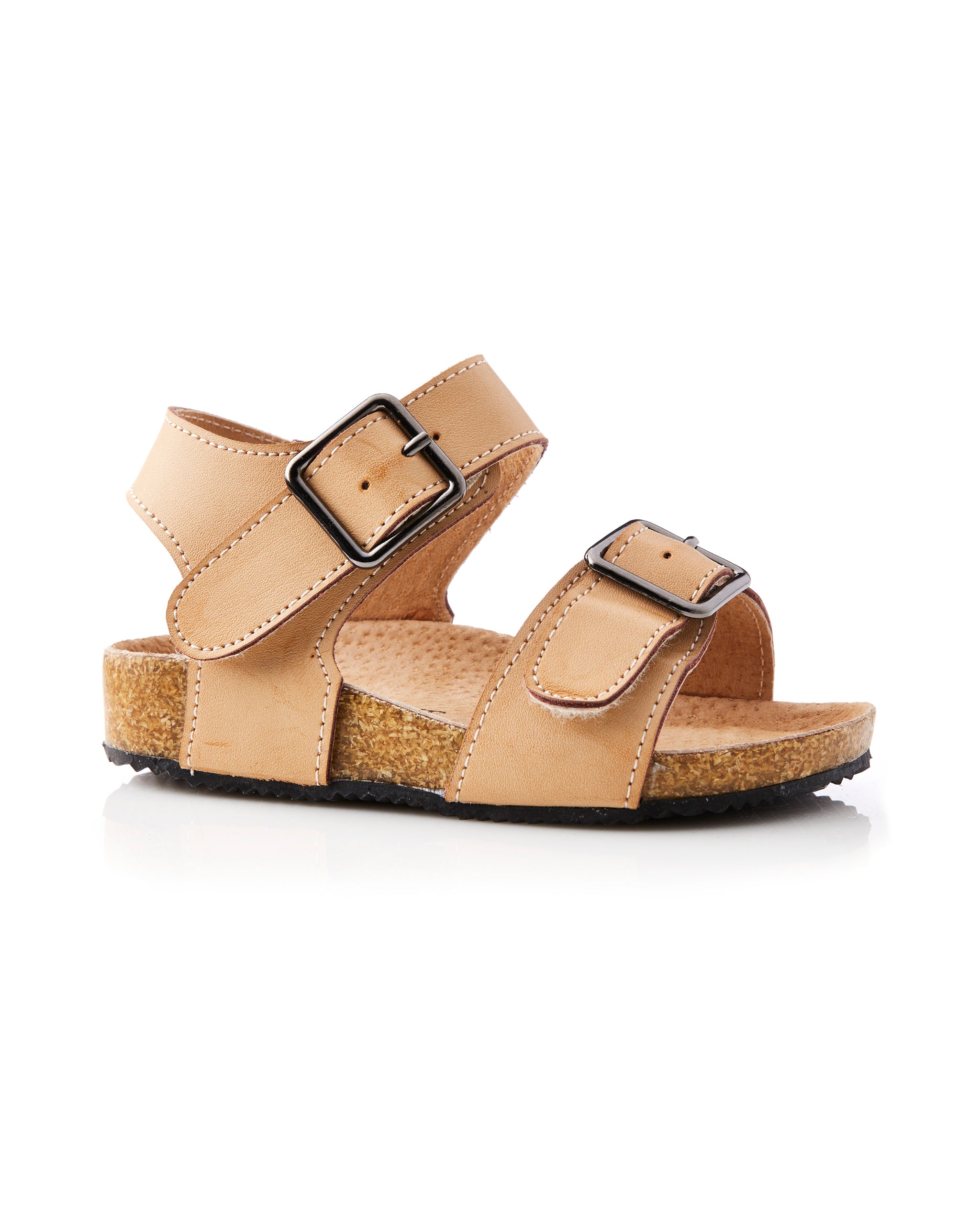 Burke Sandal Tan Side View