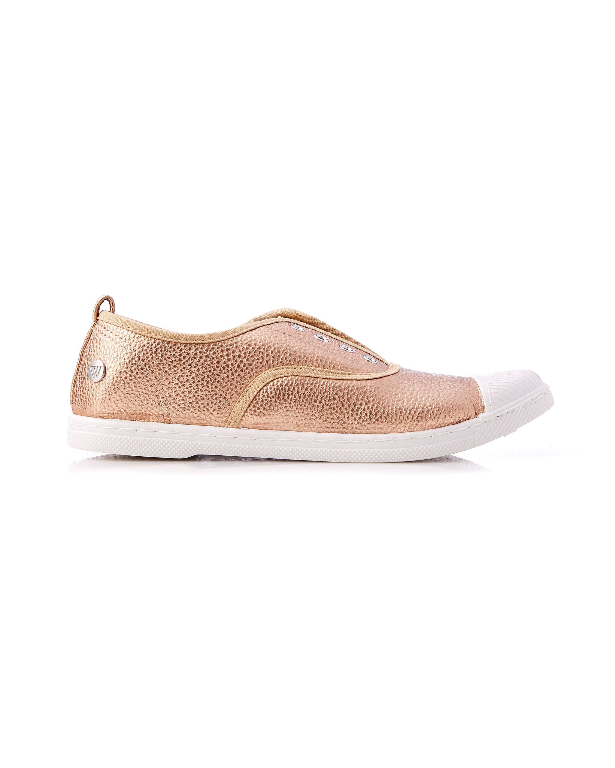 Euro Pebble Plimsole Rose Gold
