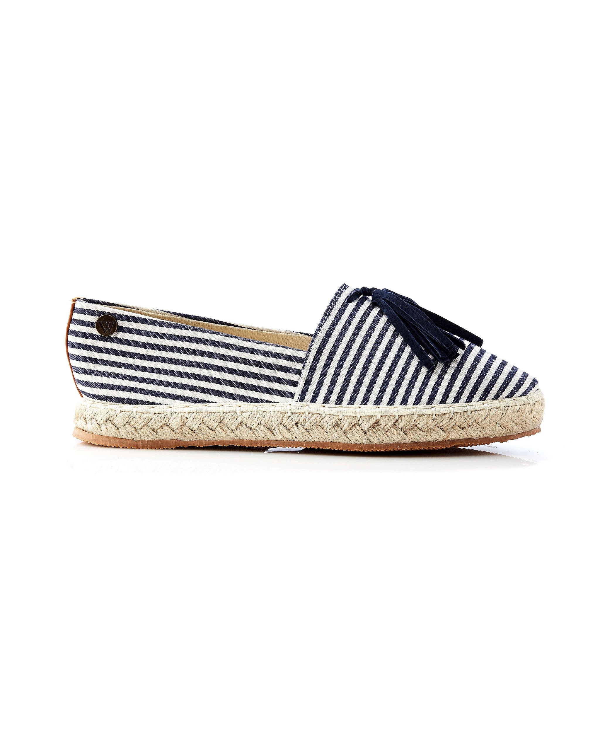 Georgie Tassel Espadrille side