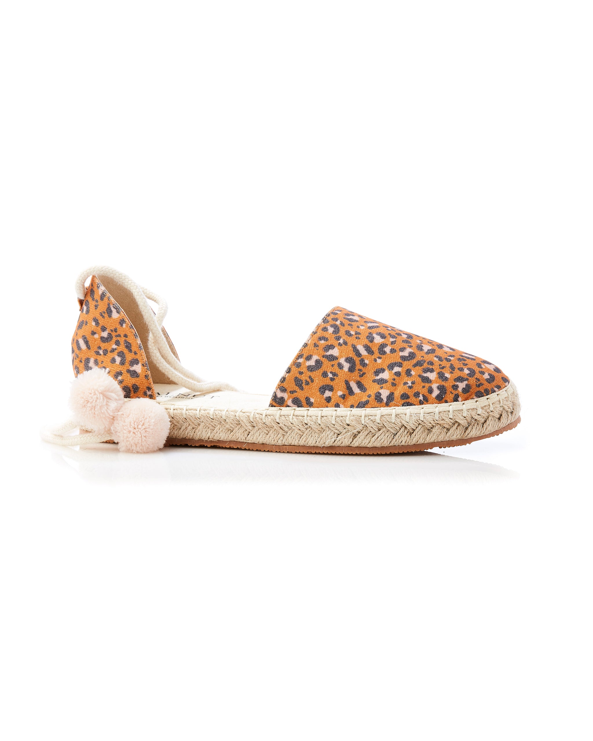 Kip Margot Espadrille Leopard side view