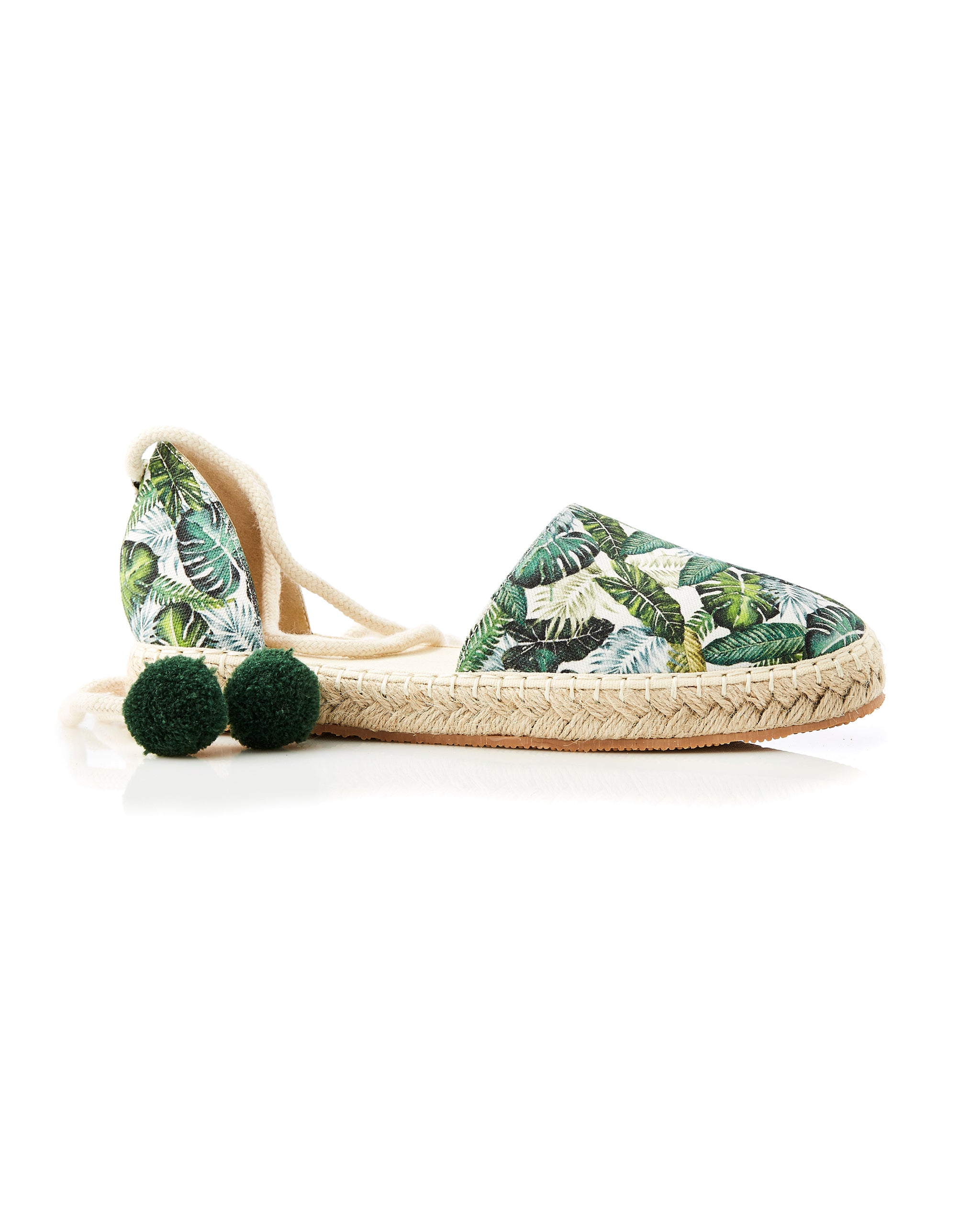 Kip Margot Espadrille Palm side view