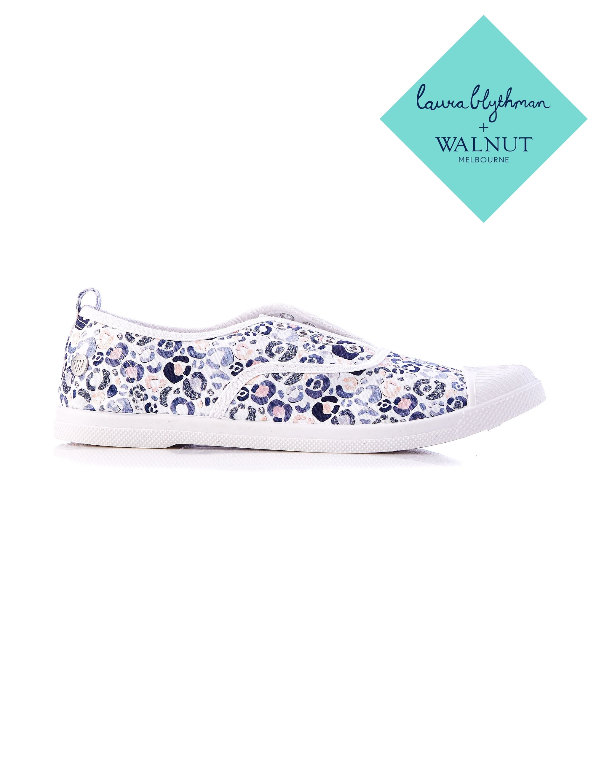 LB Euro Plimsole Snow Leopard