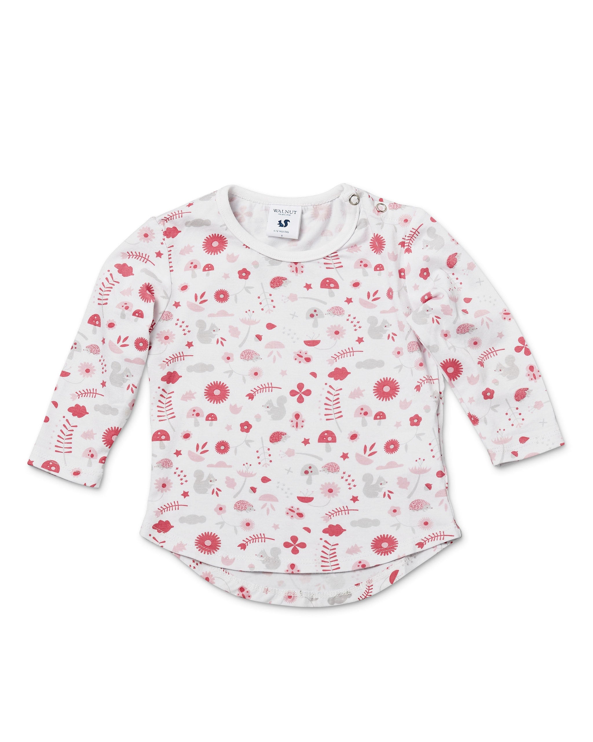 Leo Fitted Top Forest Animal