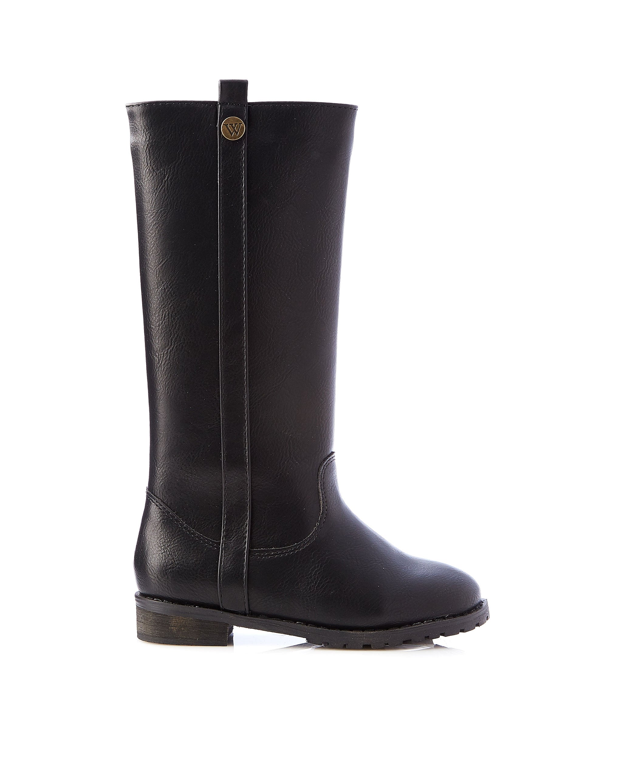 MADDY LONG BOOT Black