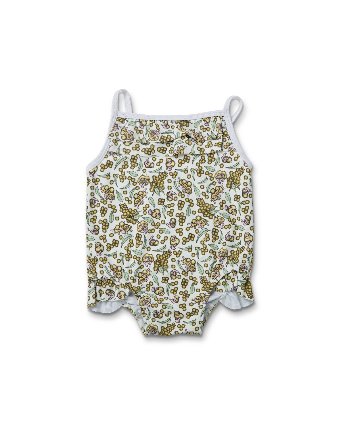 May Gibbs Pearl Frill Bather - Wattle Baby