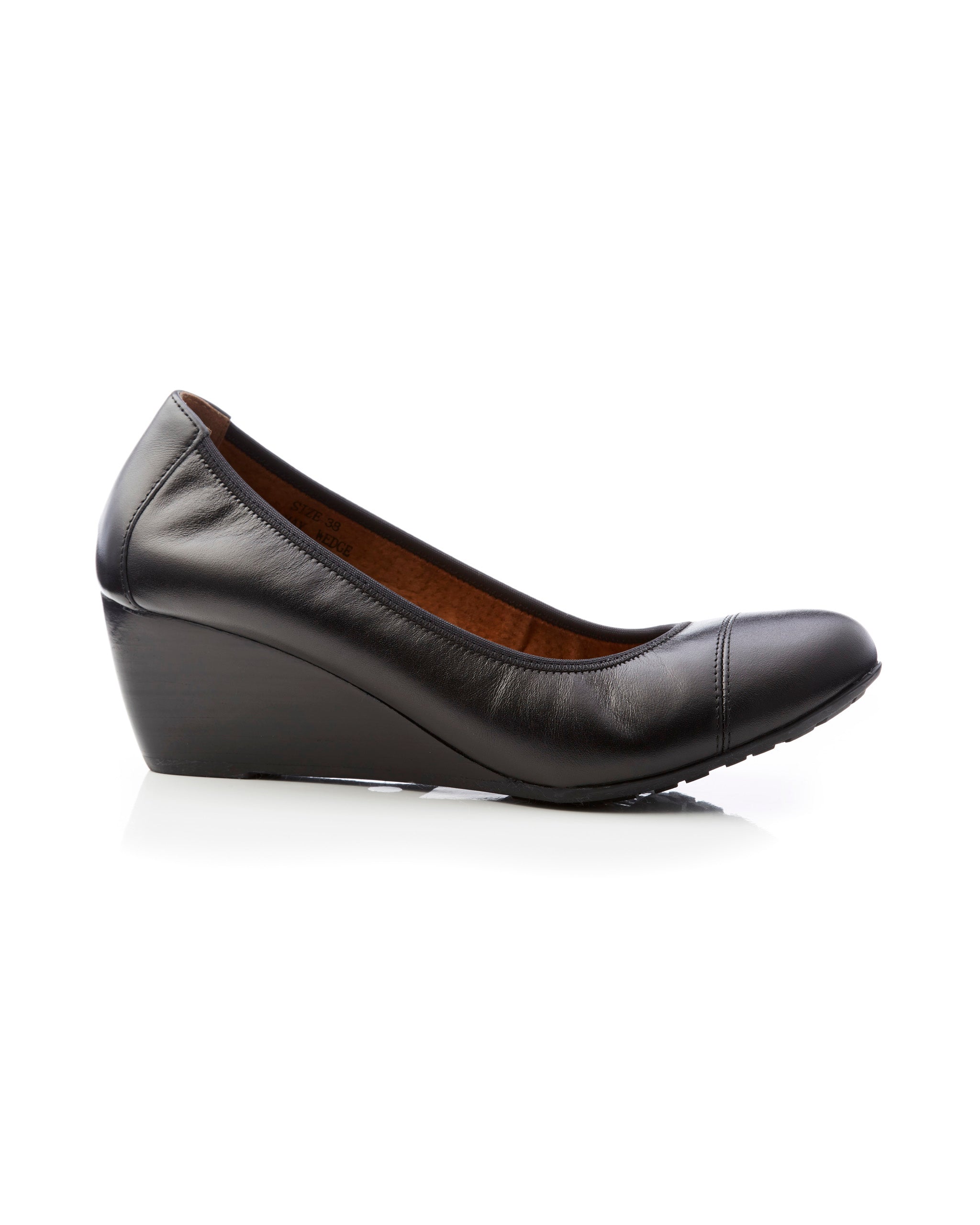 May Wedge Black