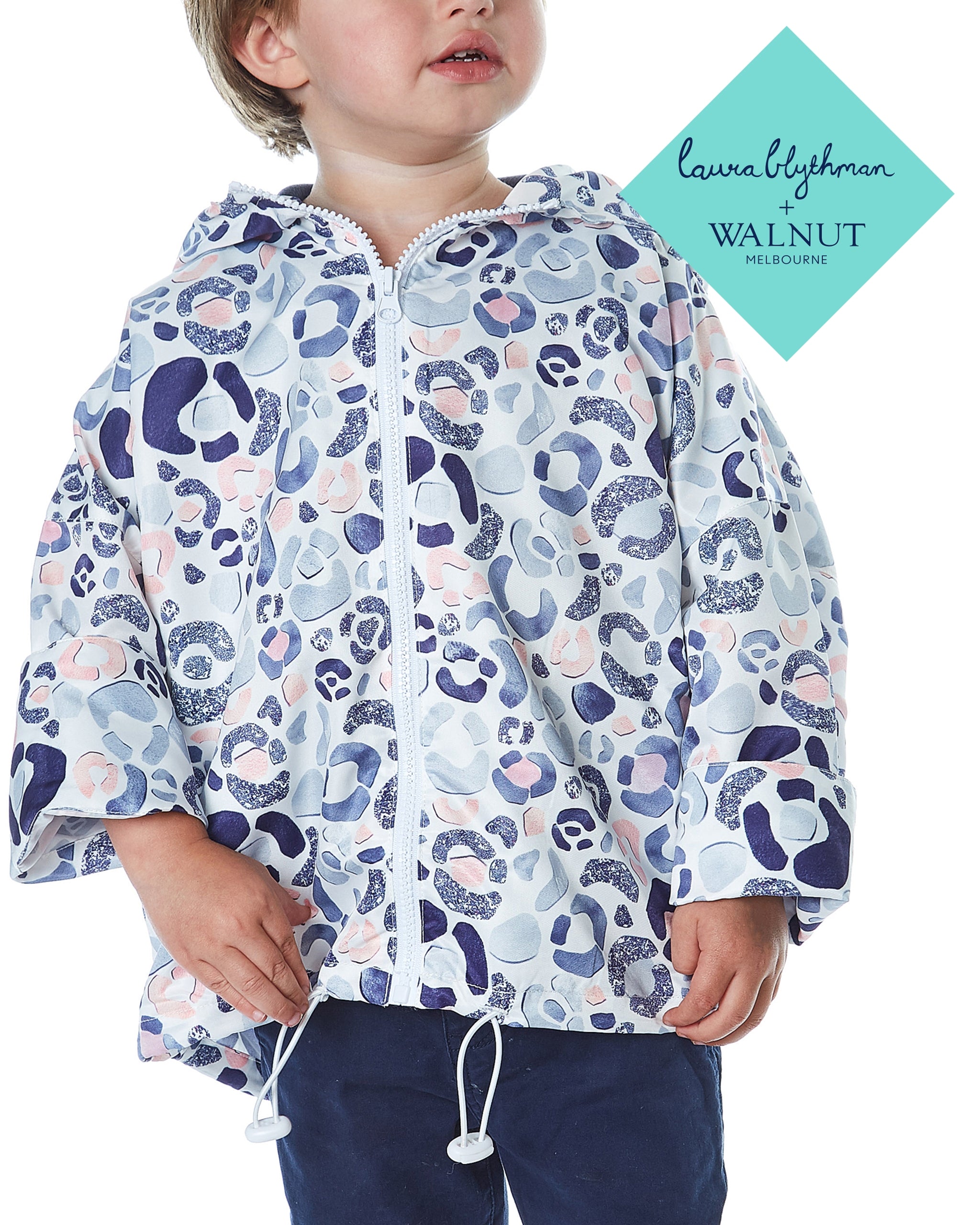 LB Mini Windbreaker Snow Leopard