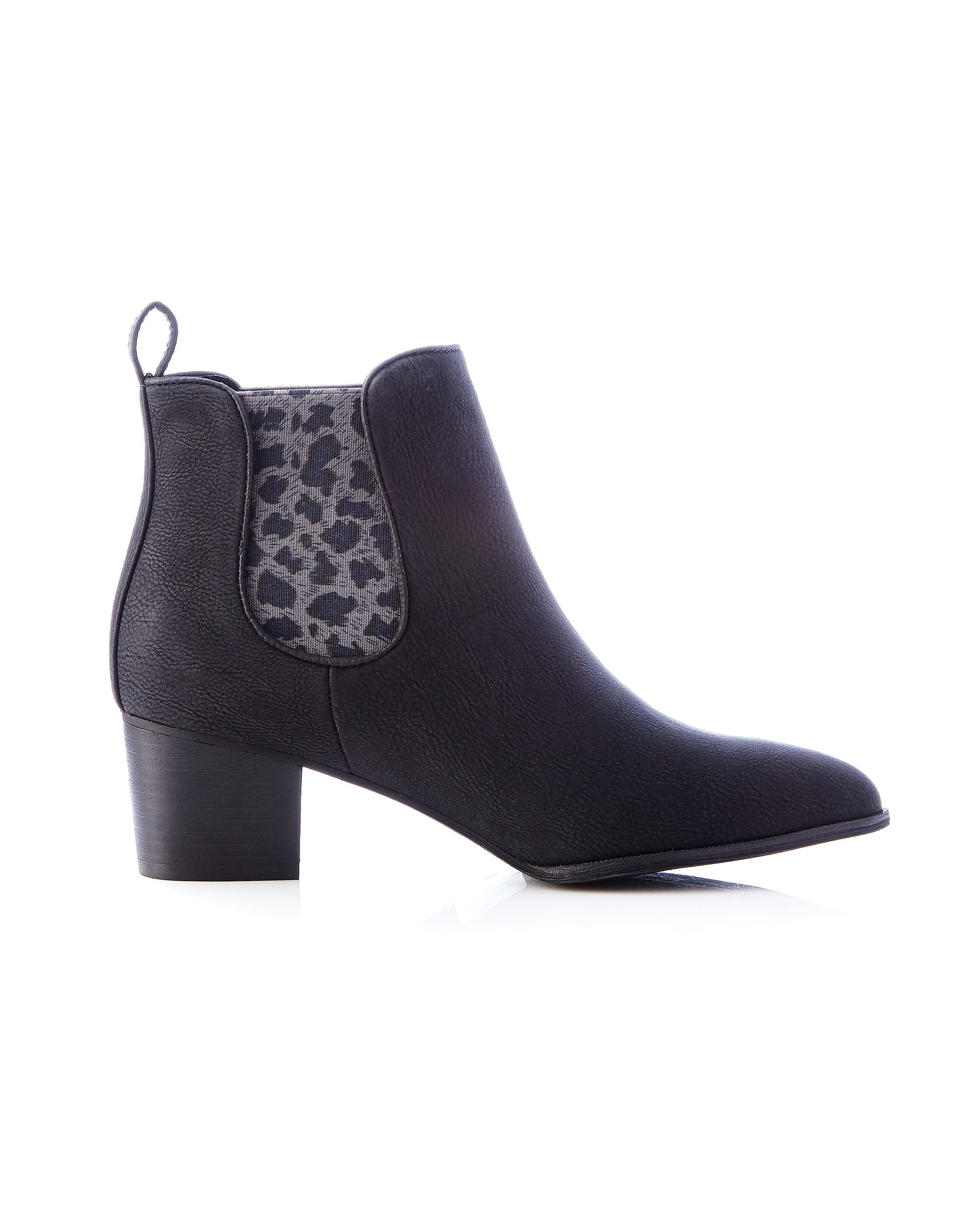 Monika Boot Black Camo