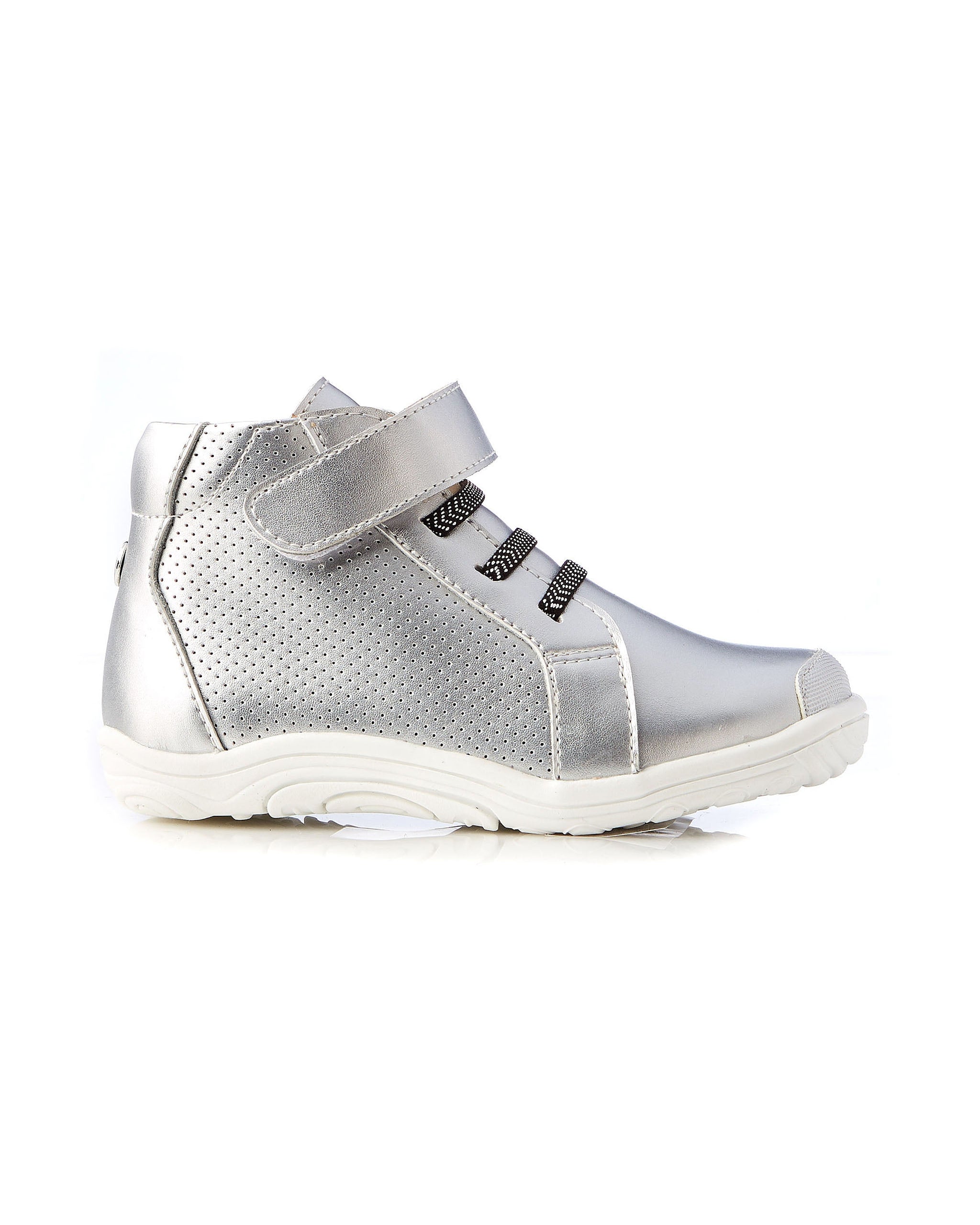 River Leather Boot Silver