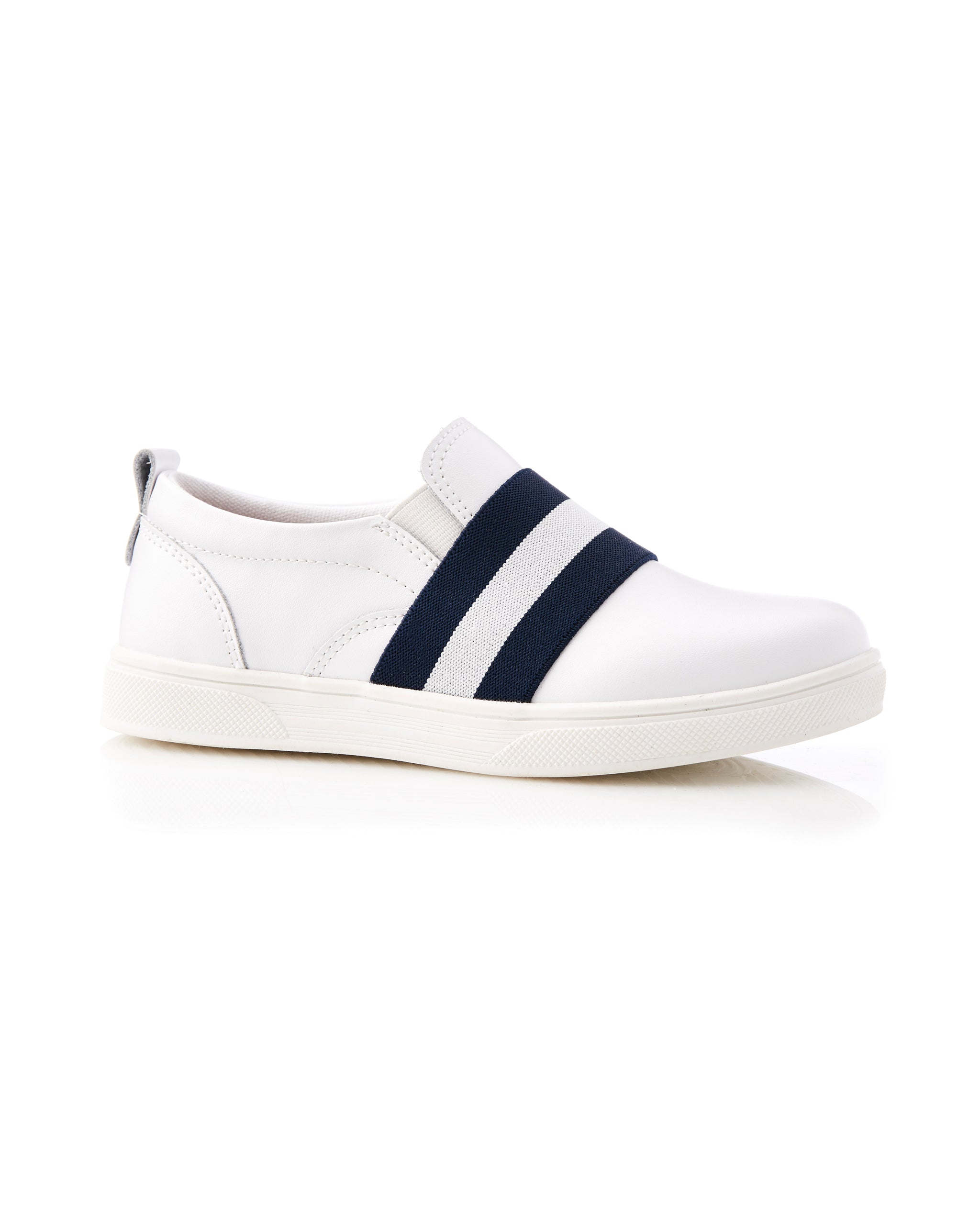 Rory Leather Runner White side