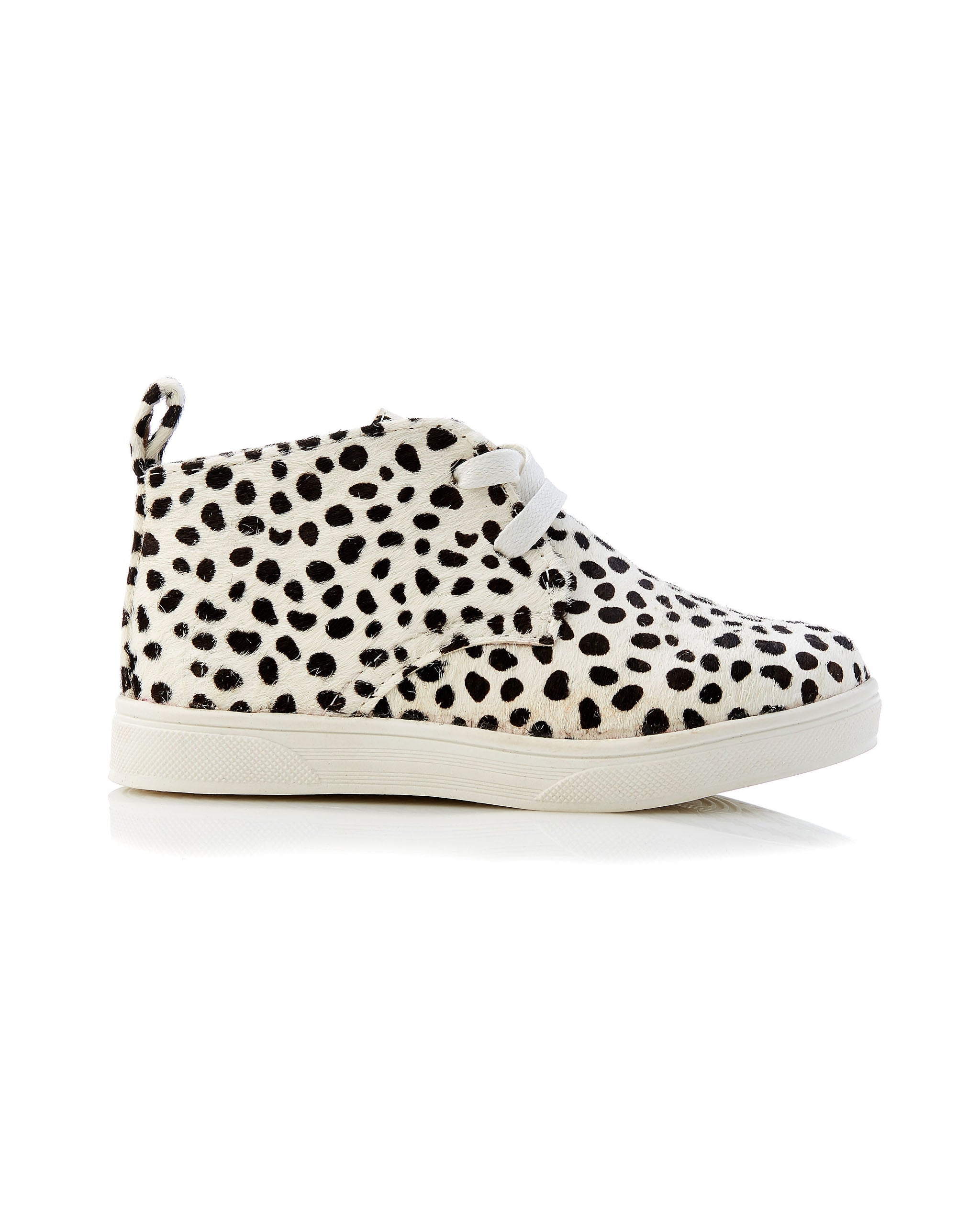 Sammy Boot Pony White Leopard