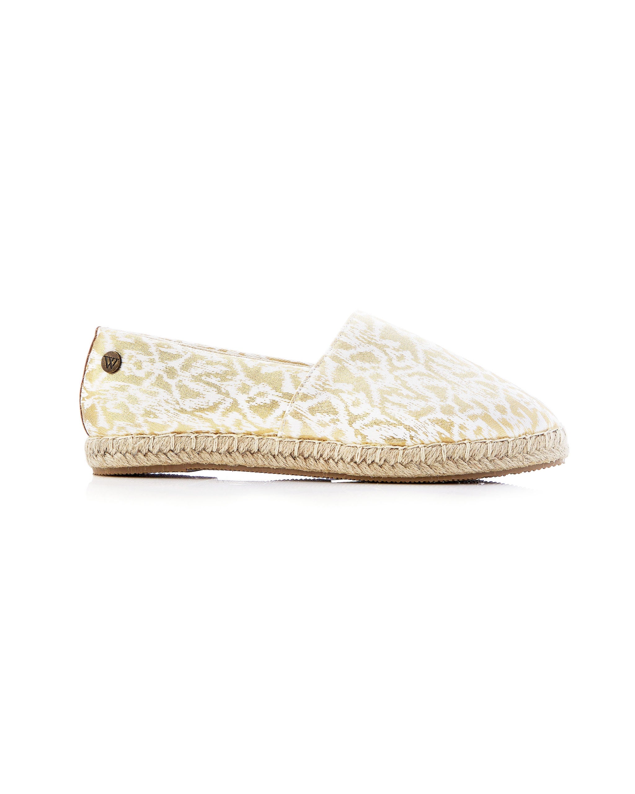 MOON ESPADRILLE Gold Splash
