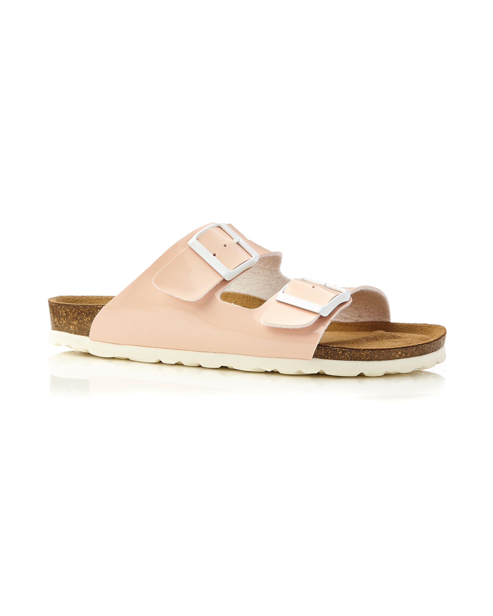 Isabel Girls Sandalia Patent Nude