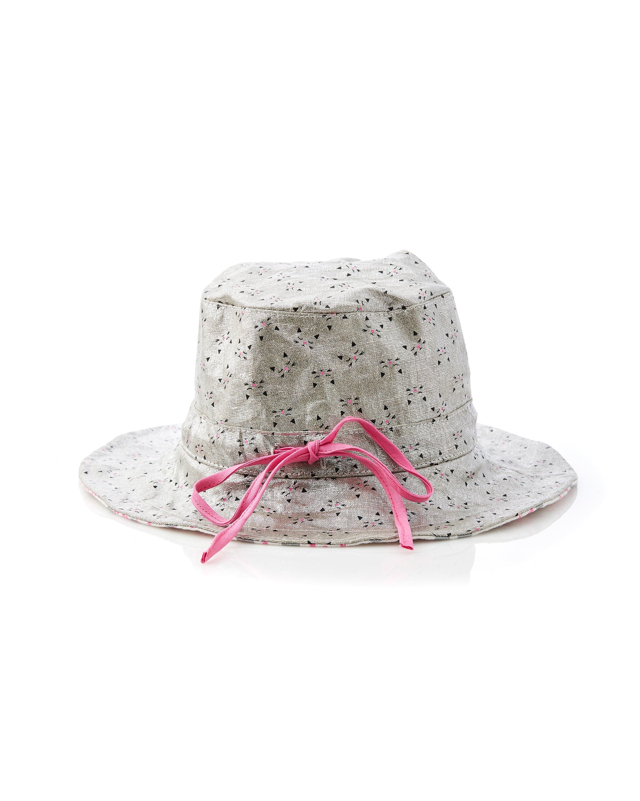 Sunny Sun Hat Silver Cats