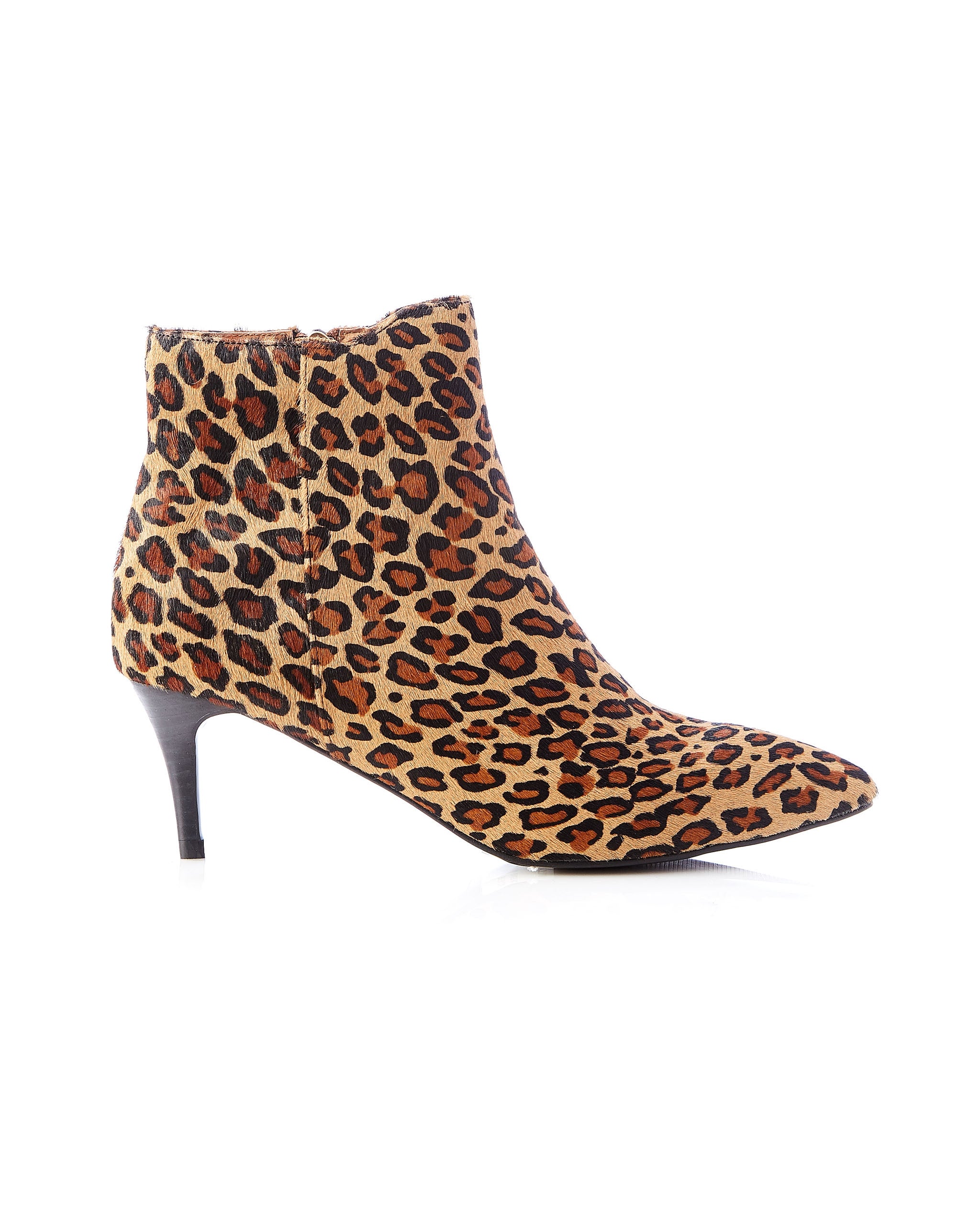 Willa Pony Kitten Heel Boot