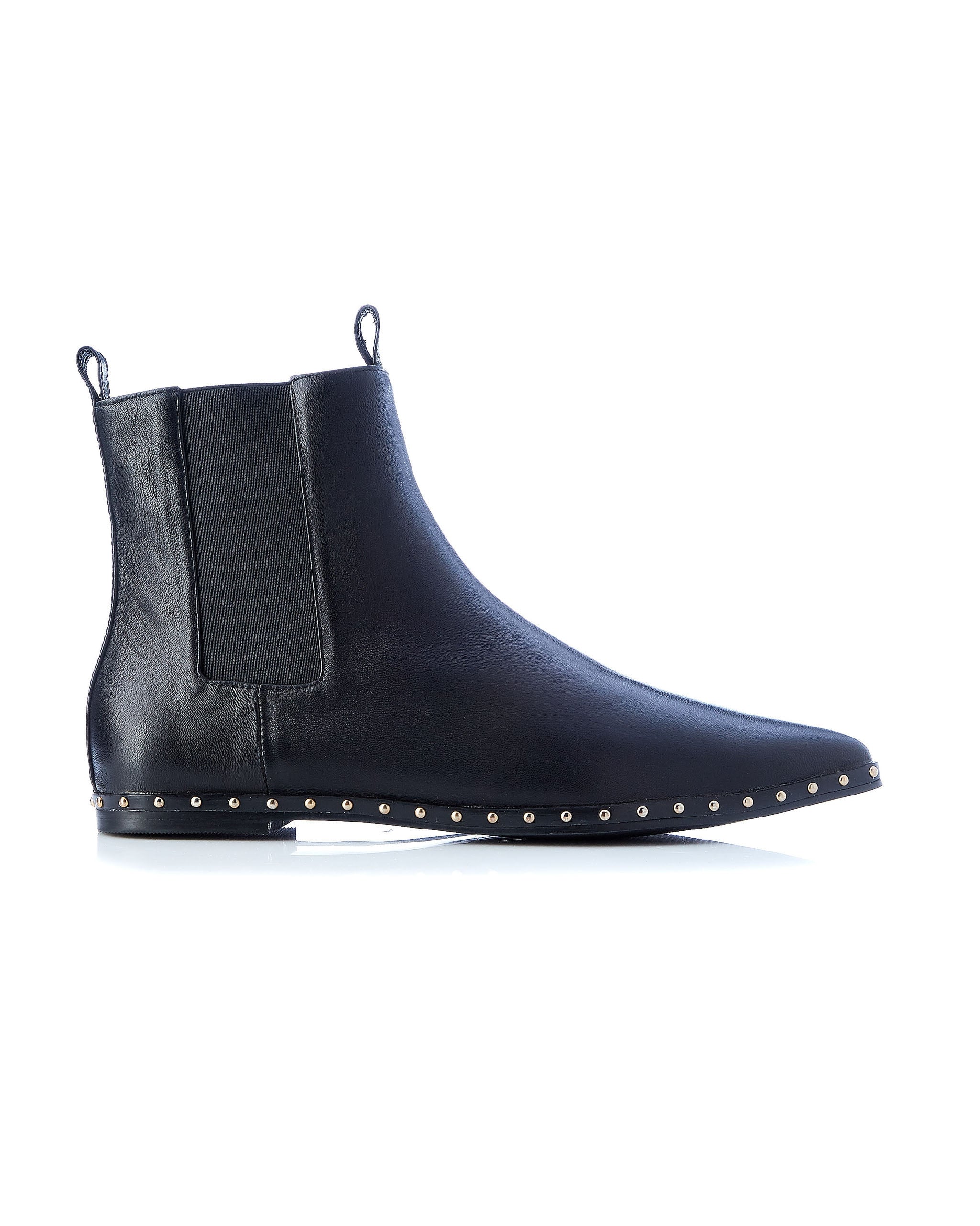 Melody Leather Stud Boot