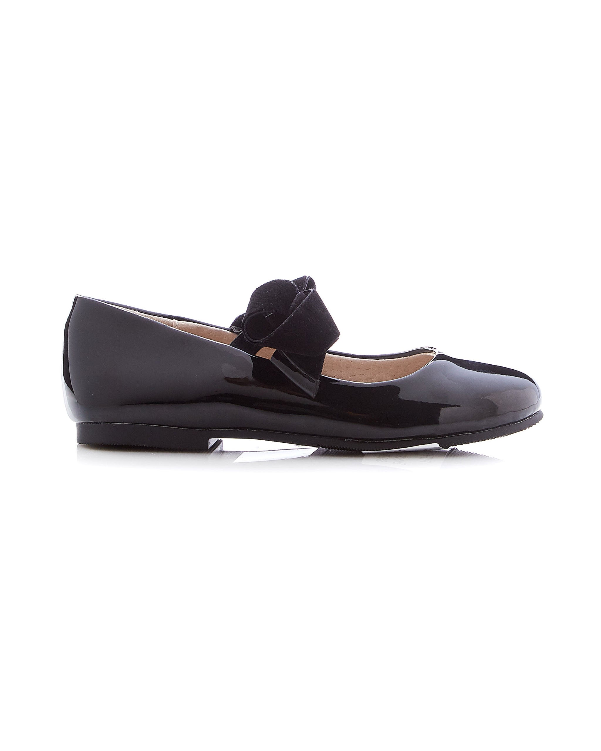 Fifi Velvet Bow Black