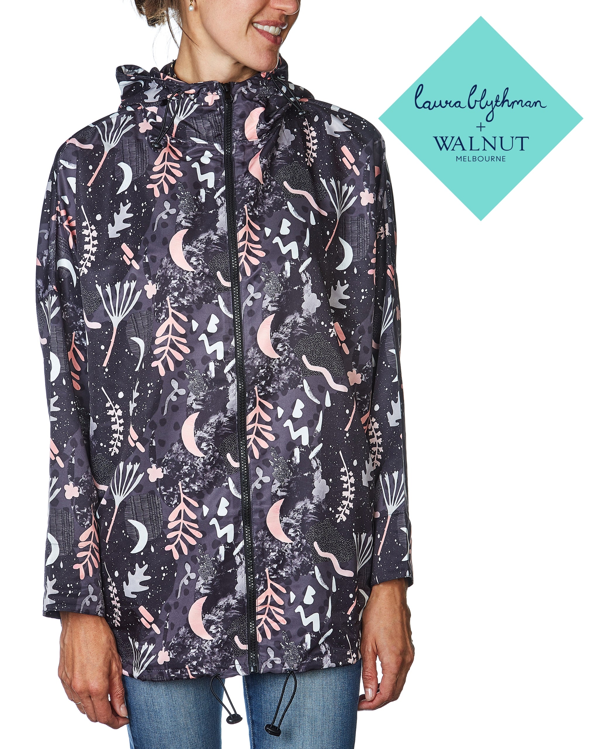 Laura Blythman Windbreaker Black Luna