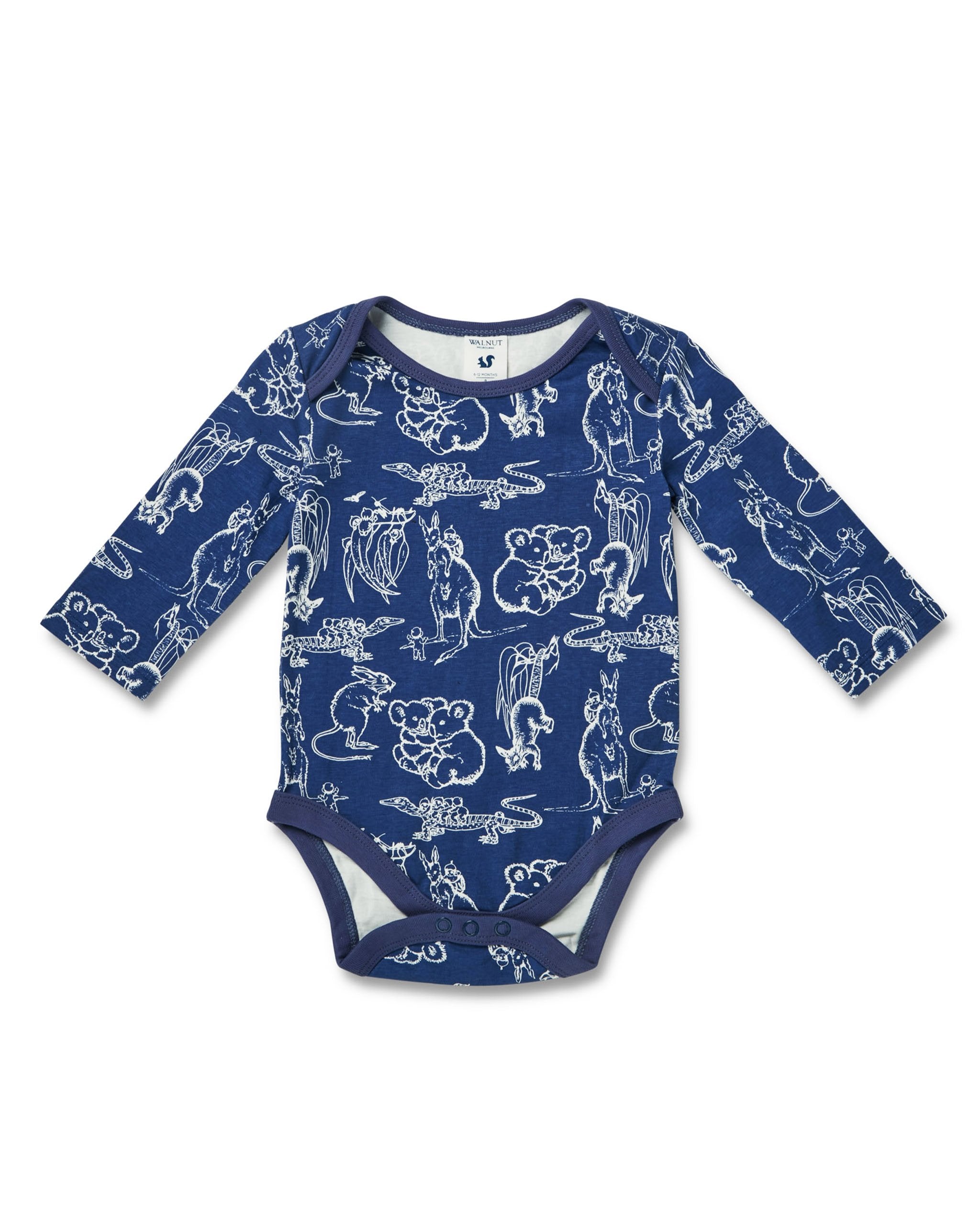 May Gibbs Winter Onesie - Bush Buddies