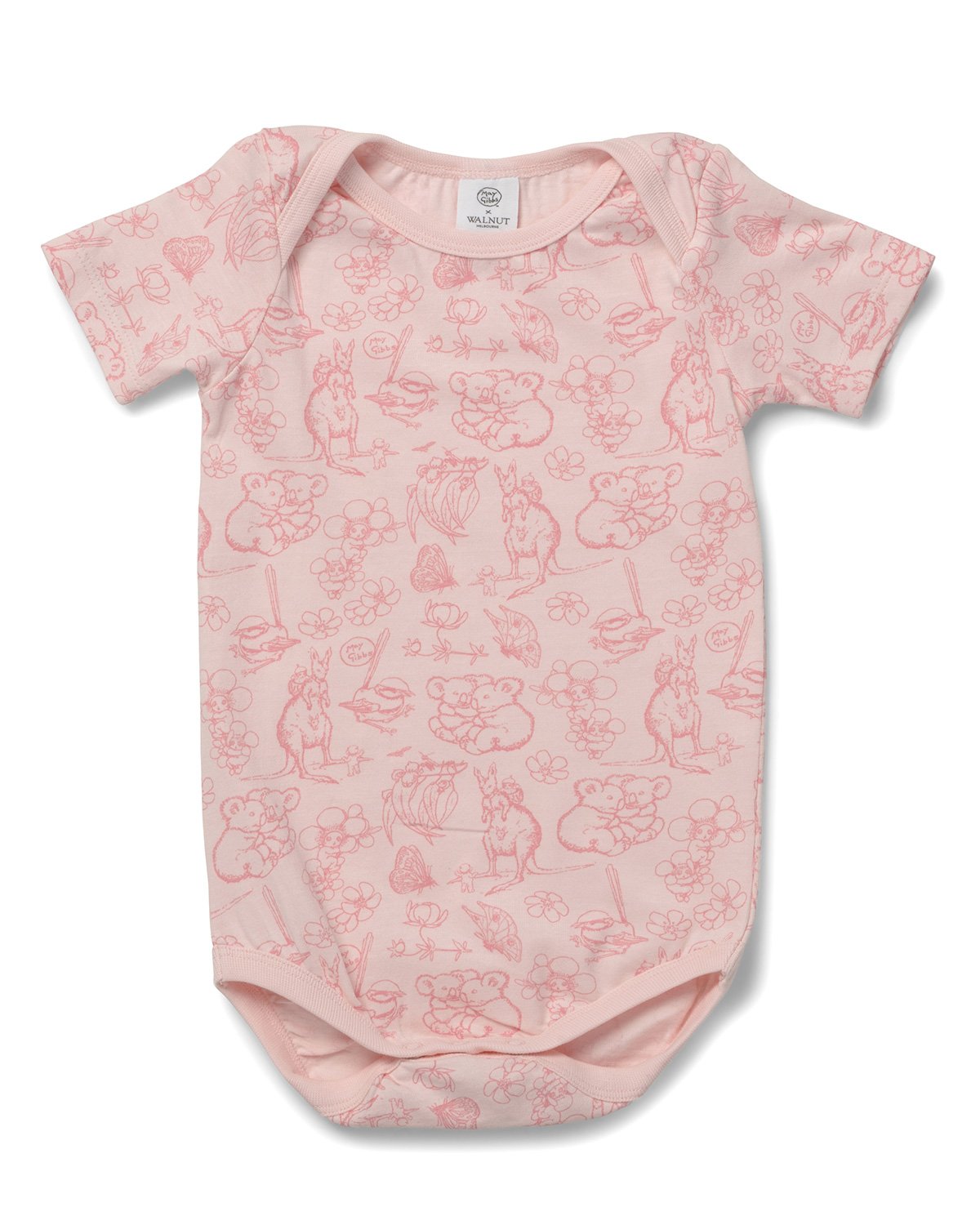 May Gibbs Wren Onesie - Bush Blooms