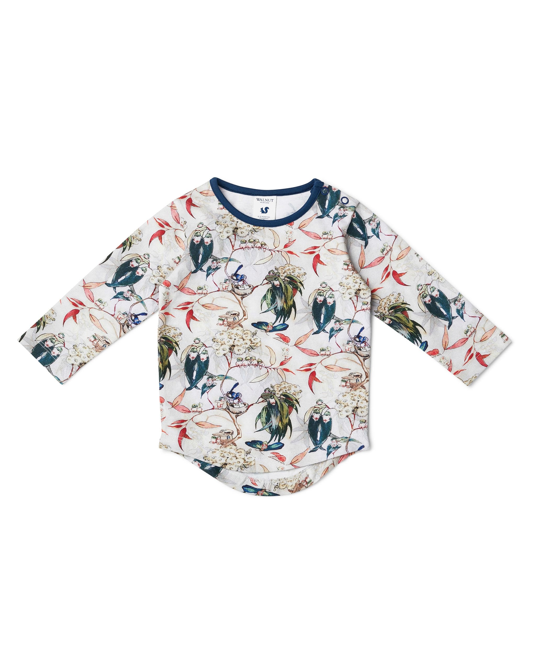 May Gibbs Leo Long Sleeve Tee - Tree Tops