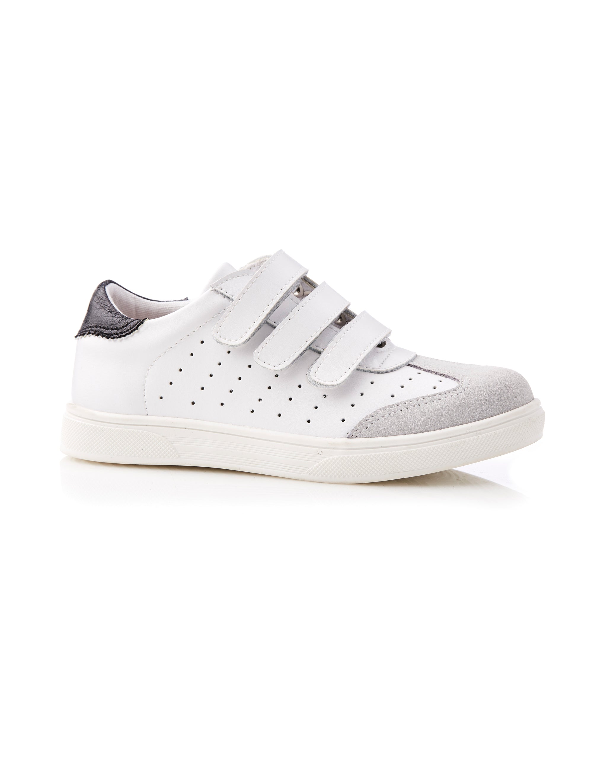 Andy Leather Mini Sneaker White Unisex Side