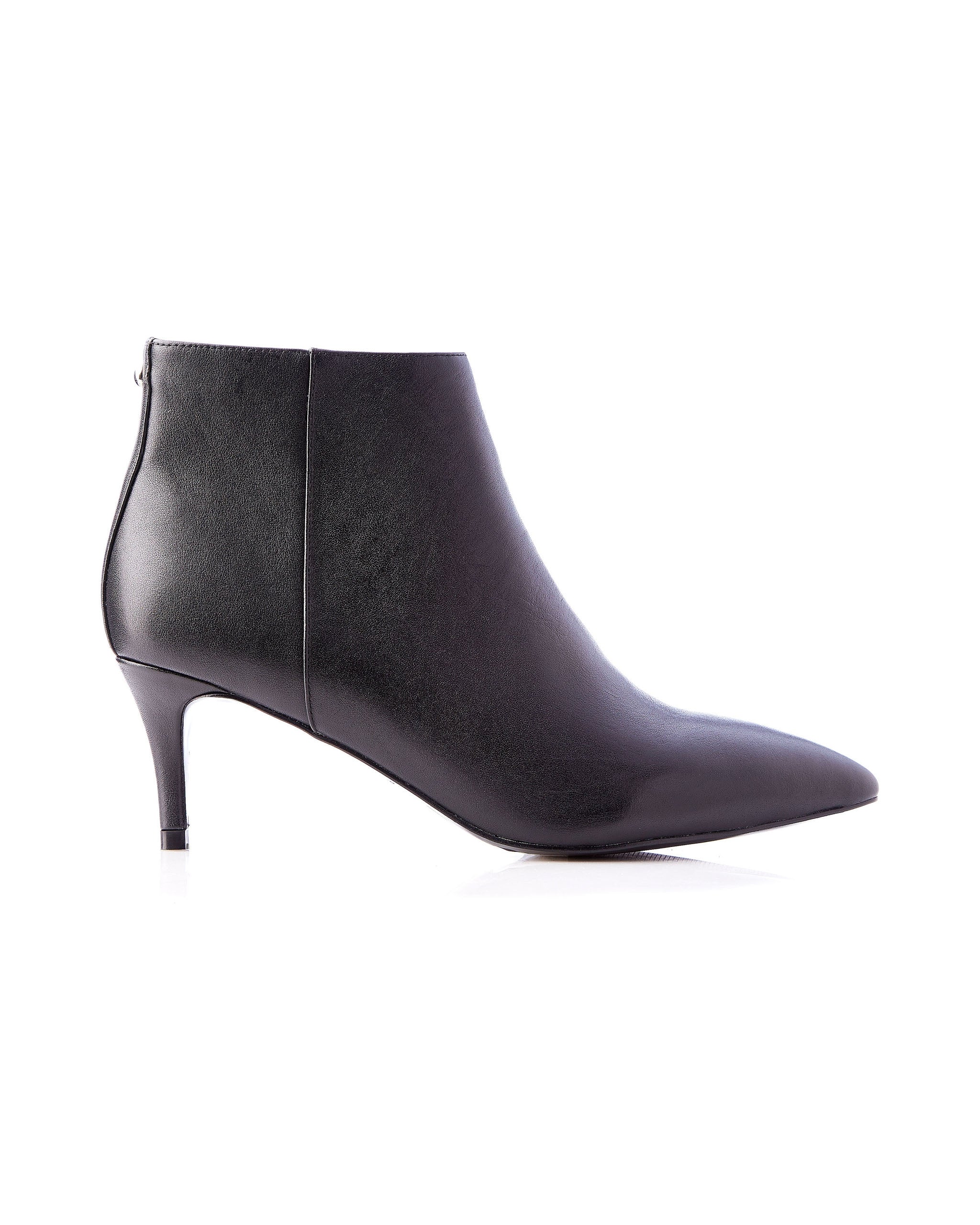 Andy Kitten Heel Boot Black