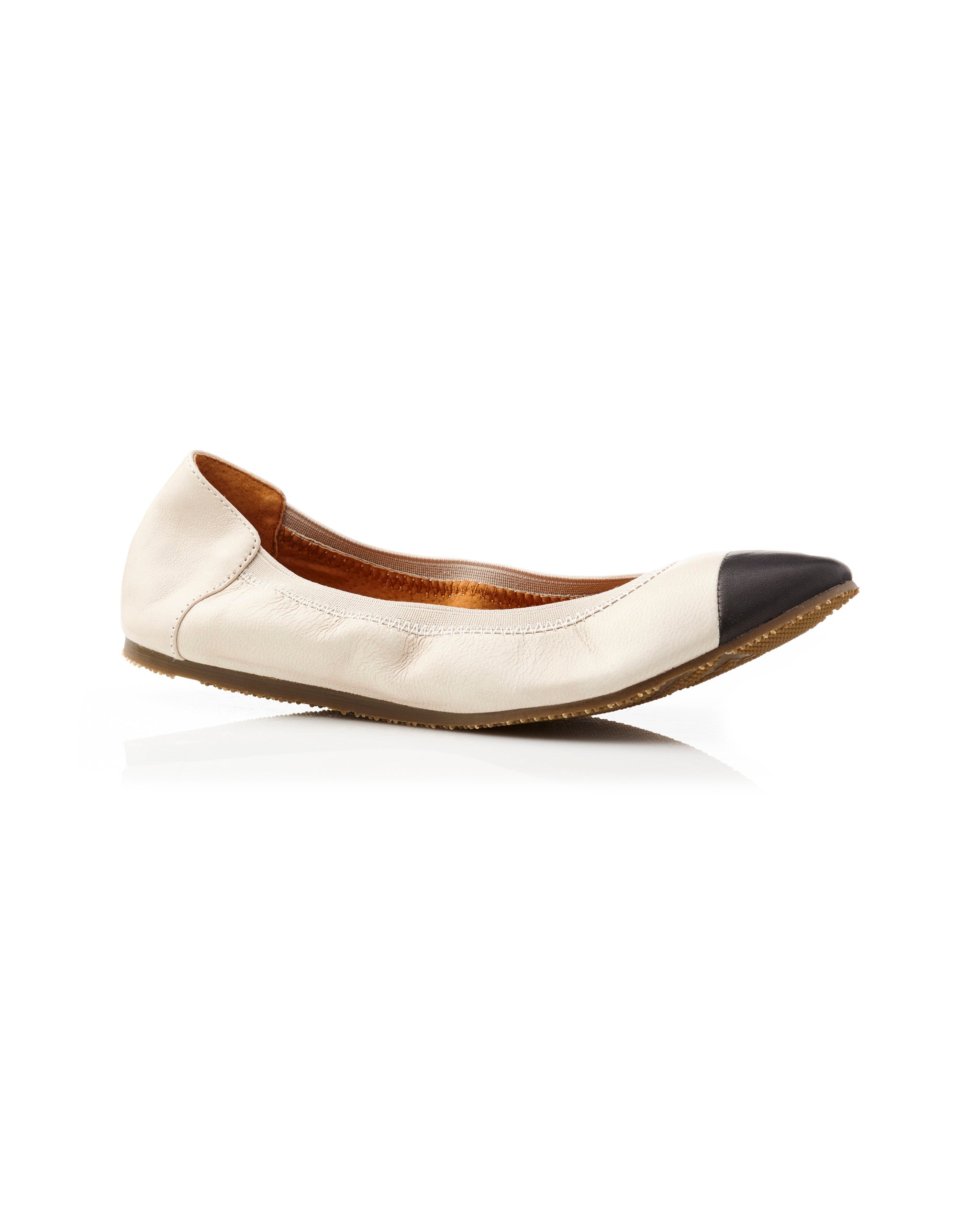 Ava Toe Ballet Stone Side