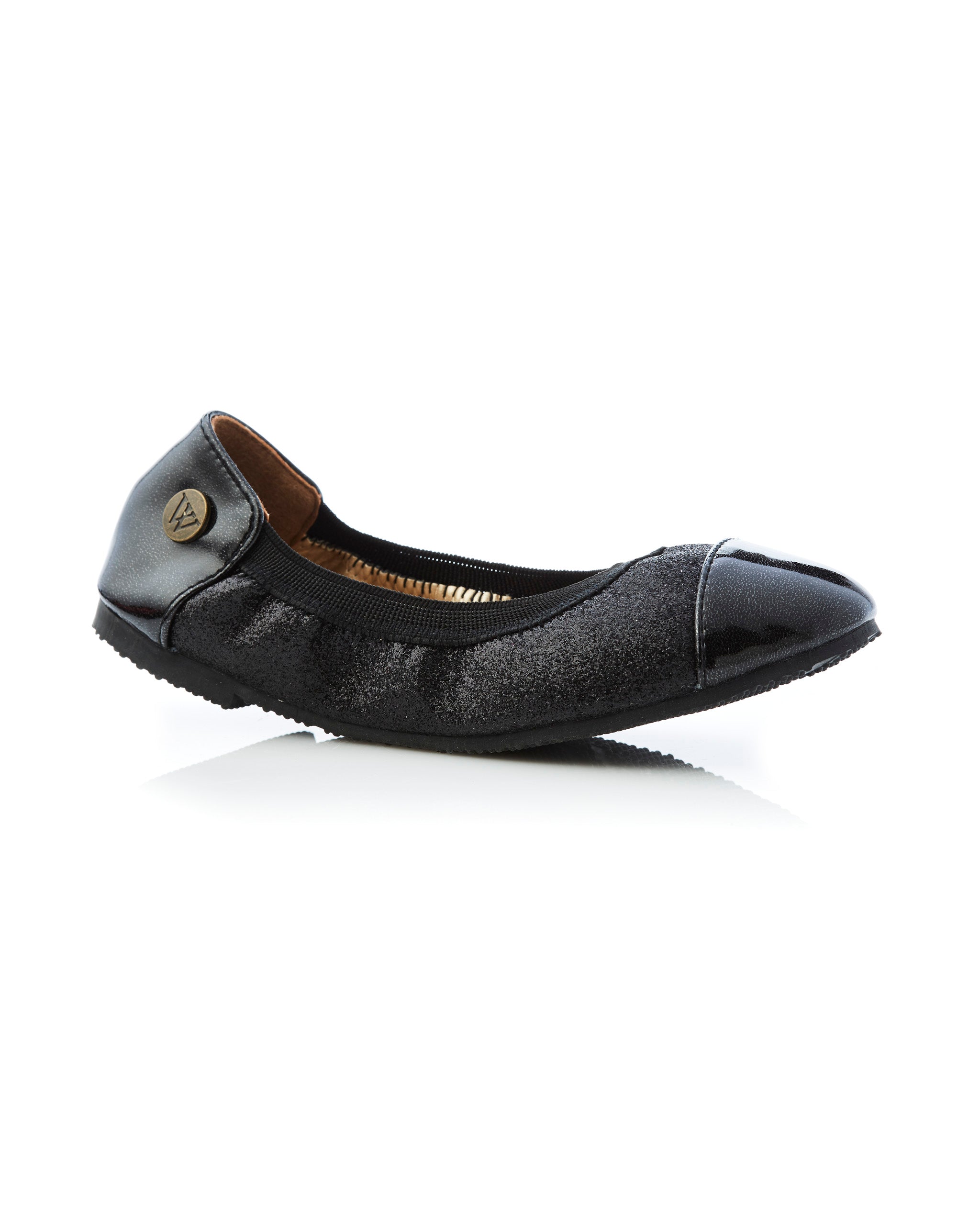 Catie Sparkle Ballet Black Side View