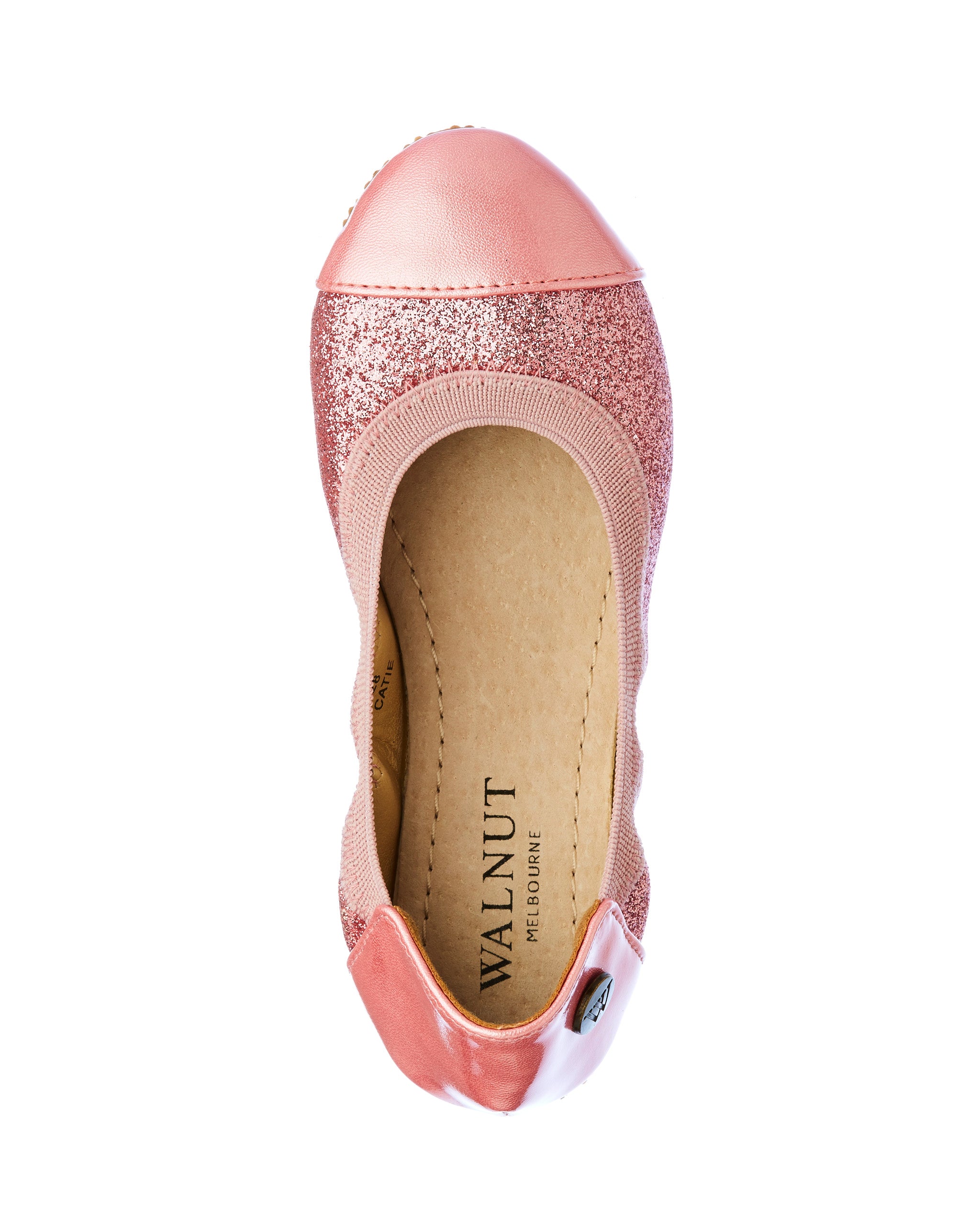 Catie Sparkle Ballet Silver Side View