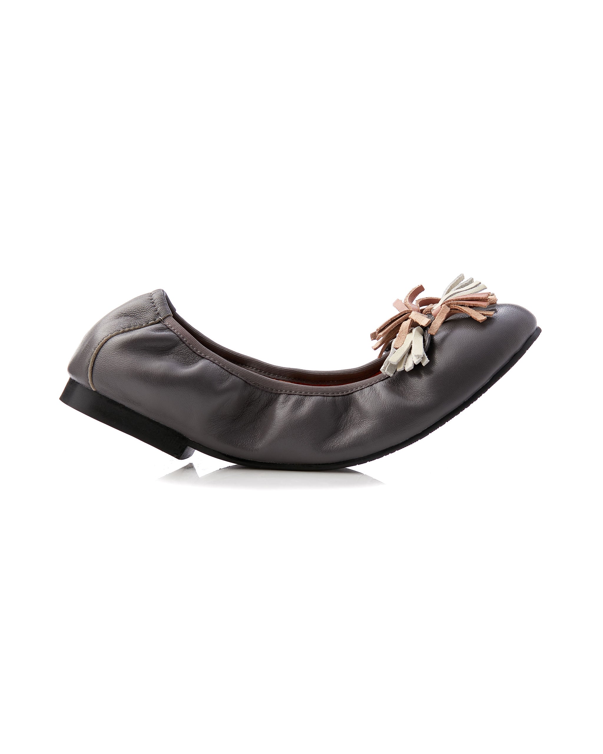 Chloe Tassel Charcoal