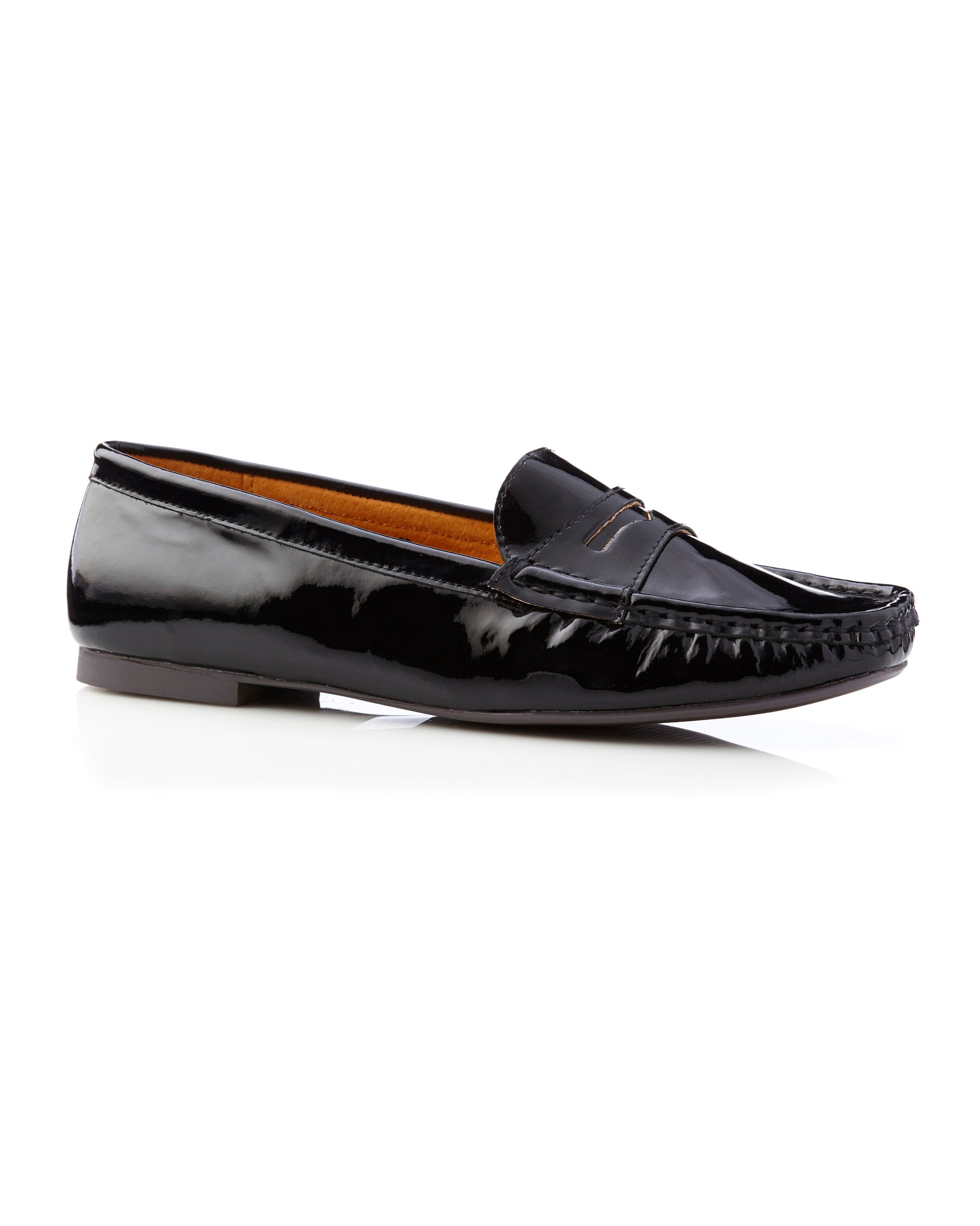 Classic Loafer Patent Black Side