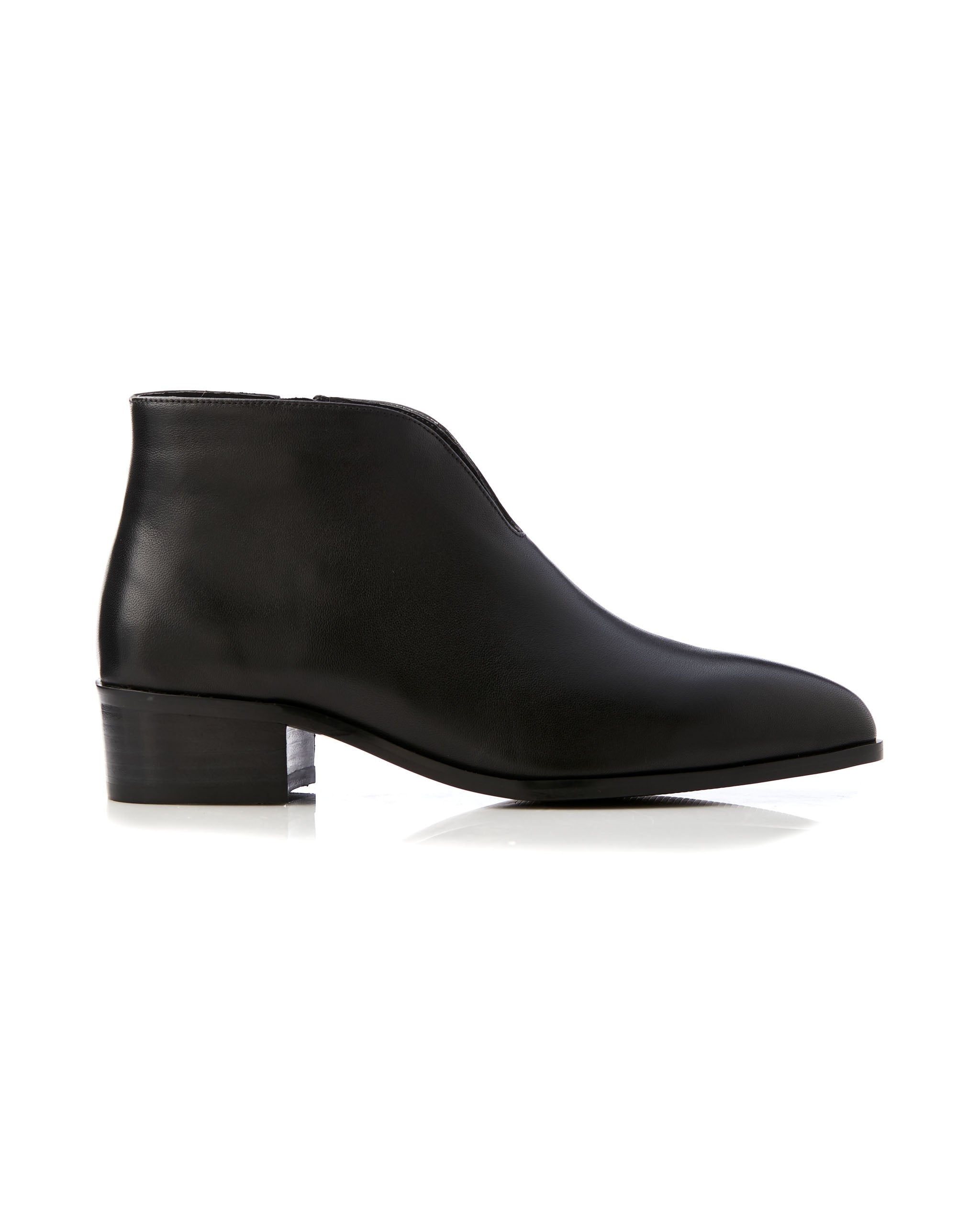 Glenn Leather Boot Black