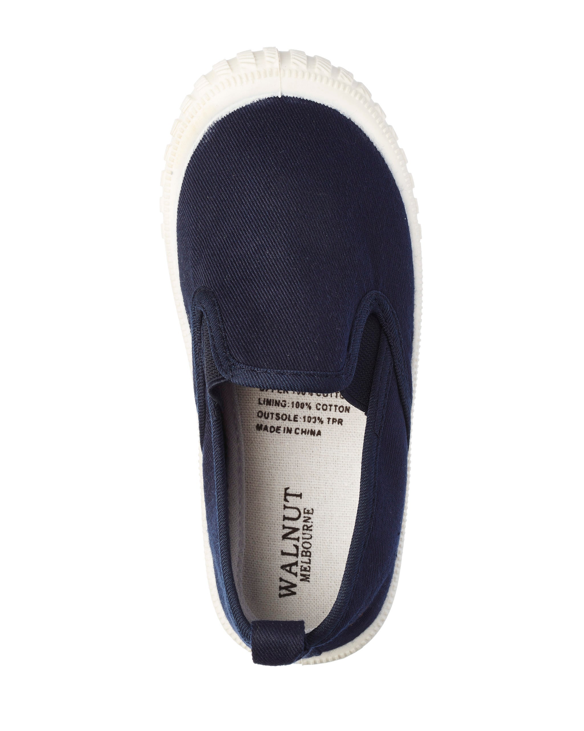 Classic George Spot Navy White