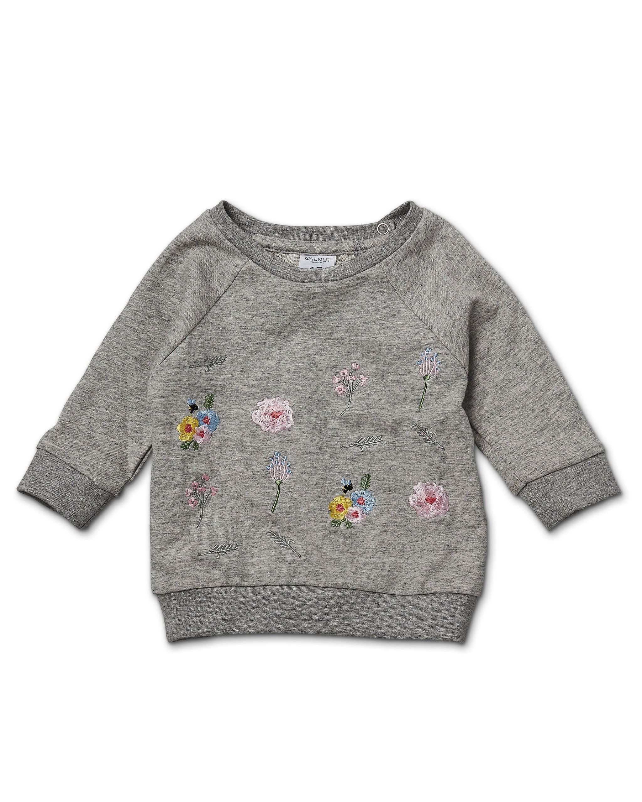 Jack Jumper Grey Flower