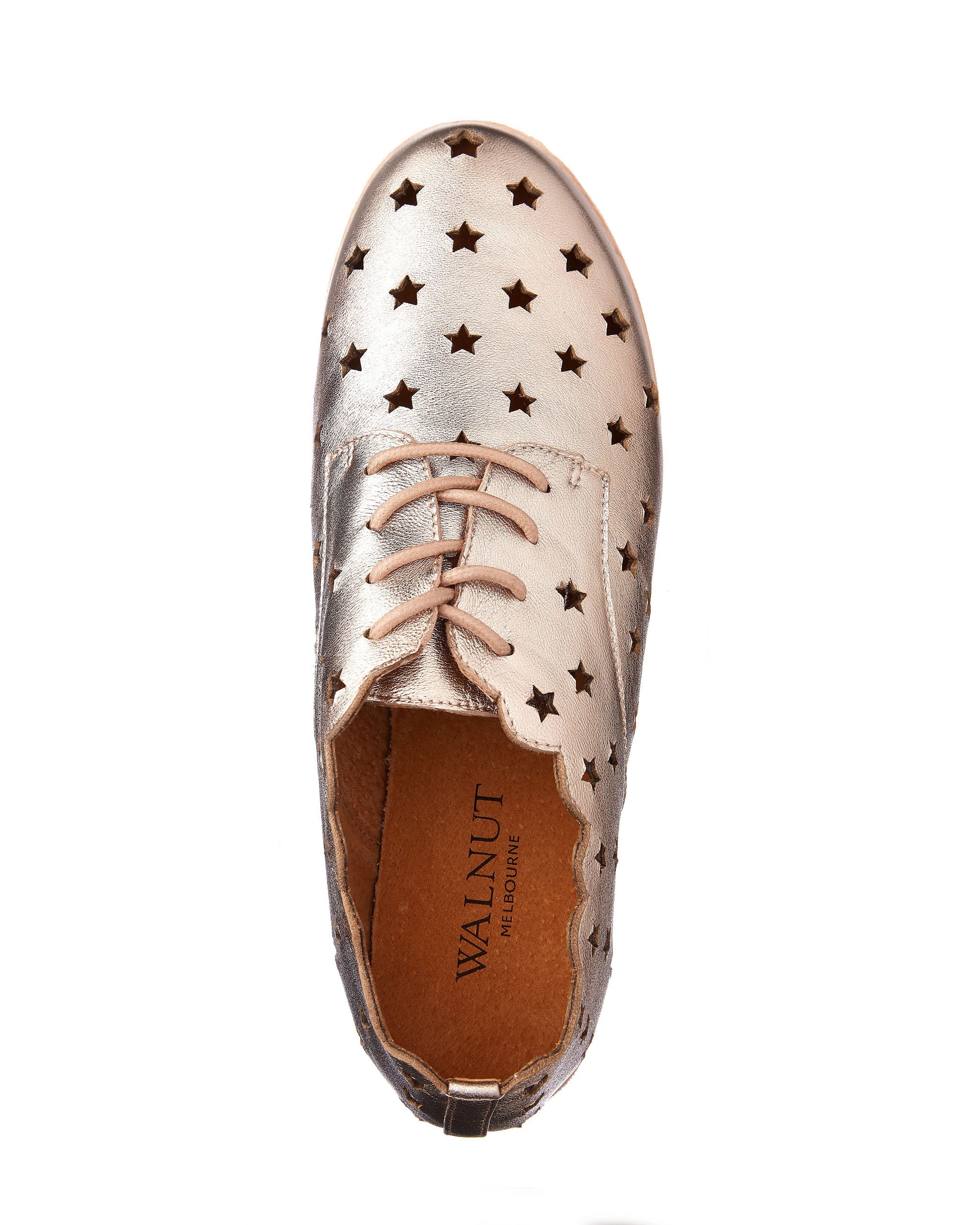 Olive Star Lace Up Silver 