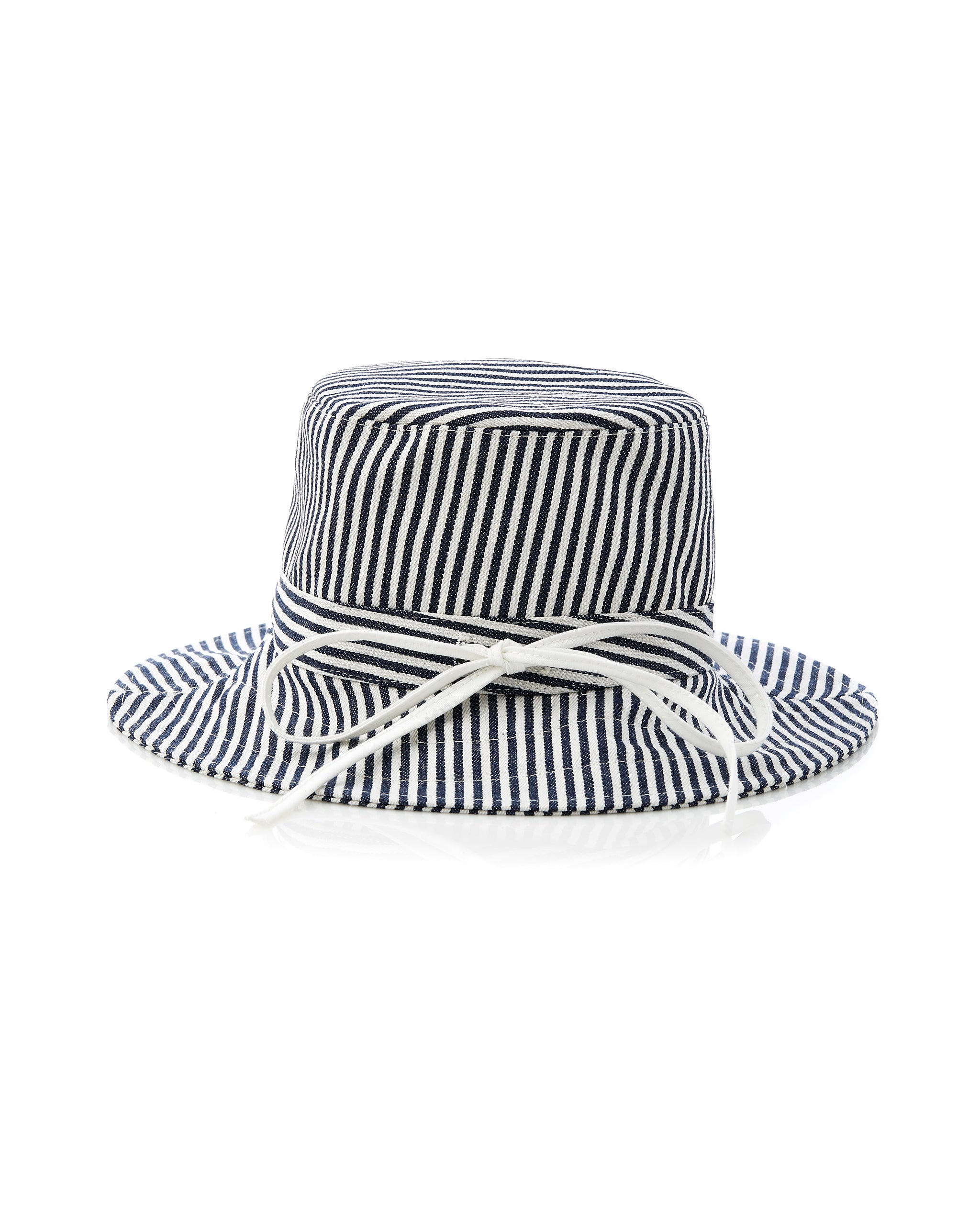 Sunny Sun Hat Navy White Stripe