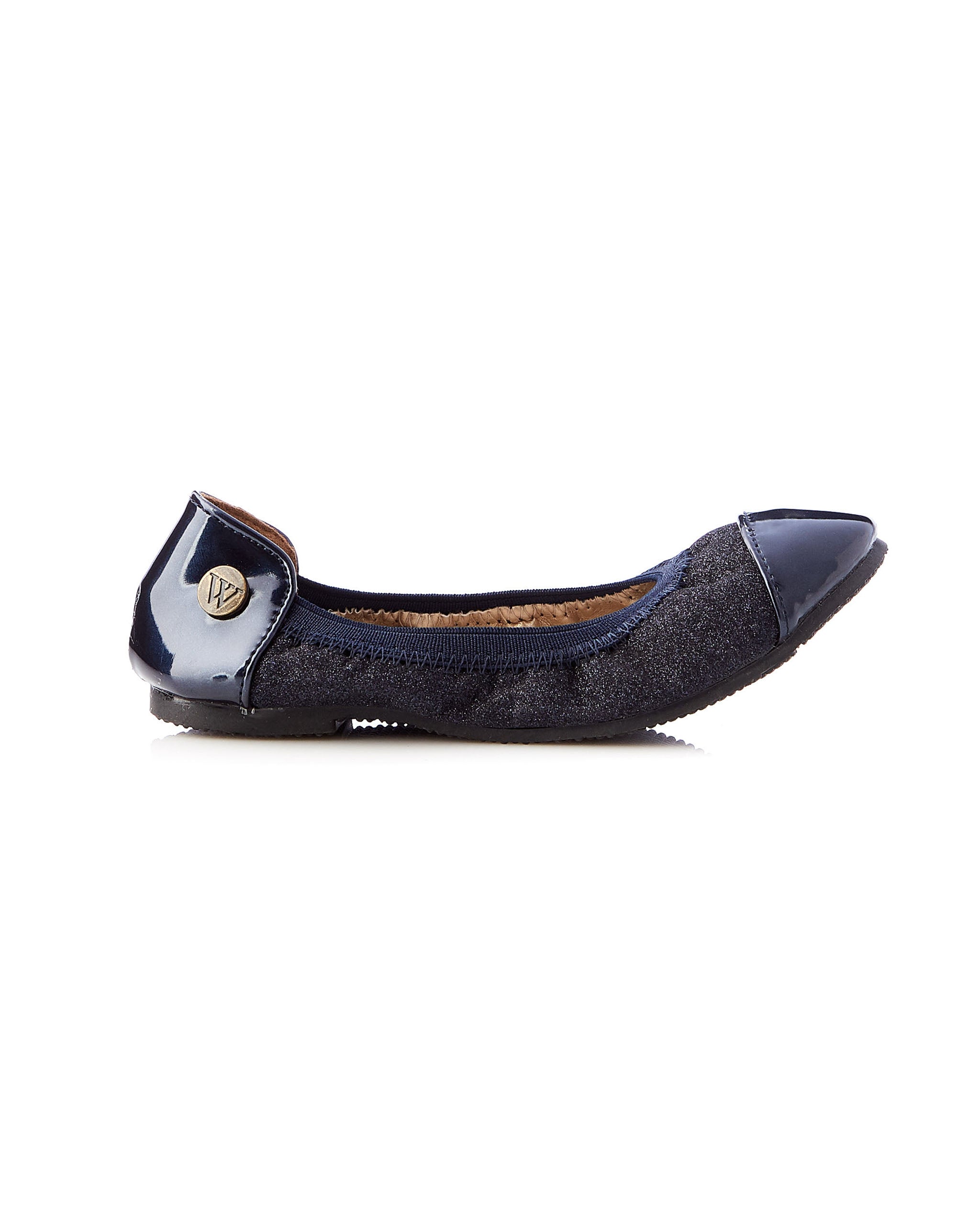 Catie Sparkle Ballet Navy 