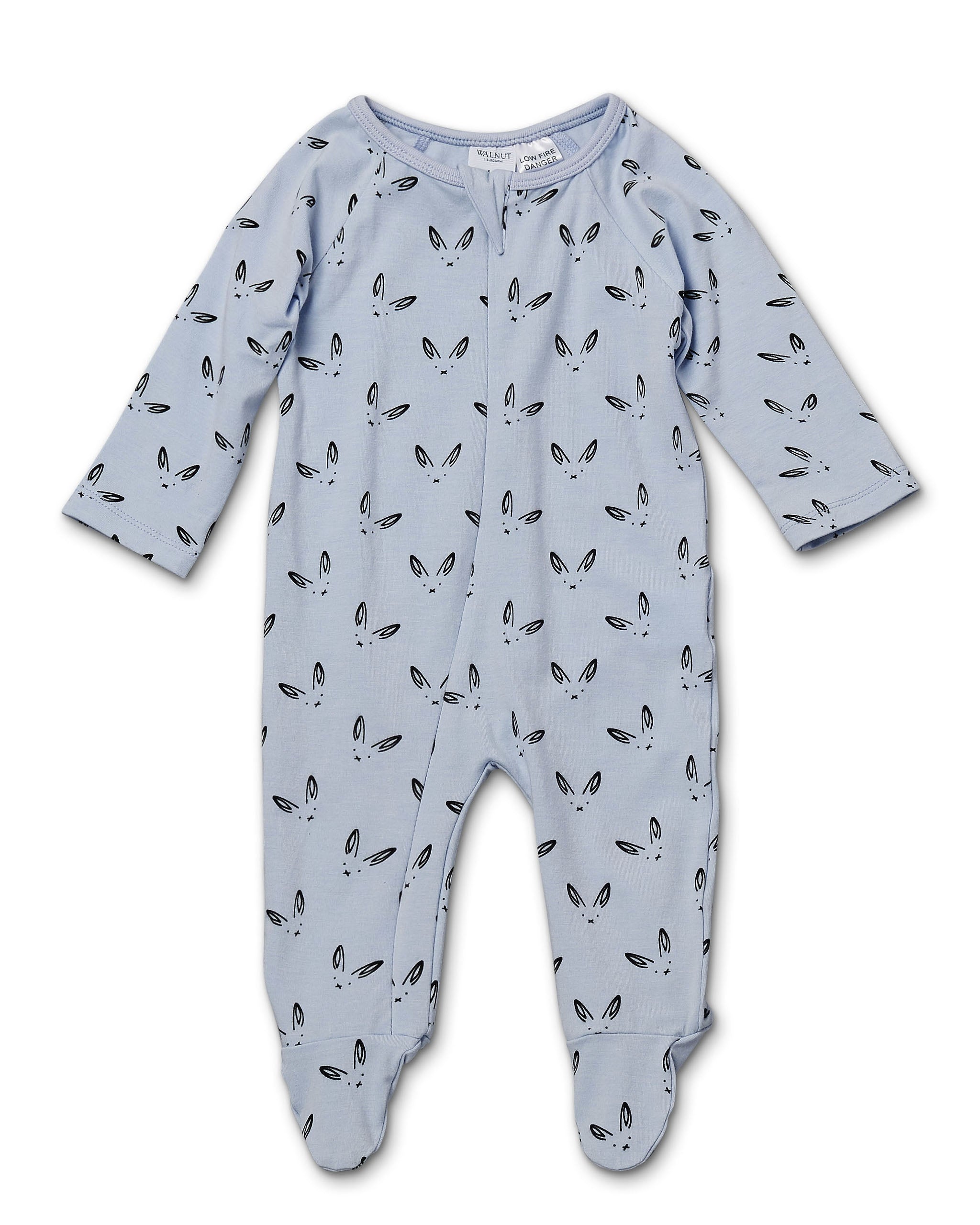 Ziggy Blue Bunny Onesie 